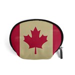 grunge canadian flag  Accessory Pouch (Small)