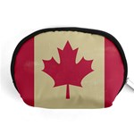 grunge canadian flag  Accessory Pouch (Medium)