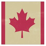 grunge canadian flag  Large Satin Scarf (Square)