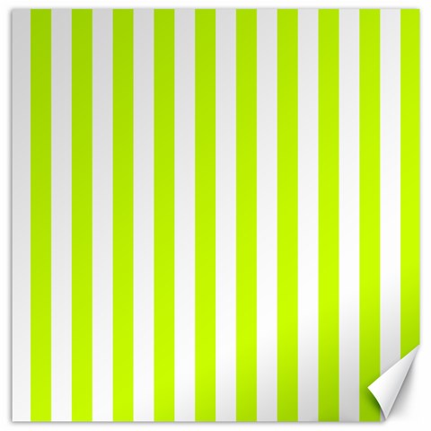 Vertical Stripes 11.4 x11.56  Canvas - 1