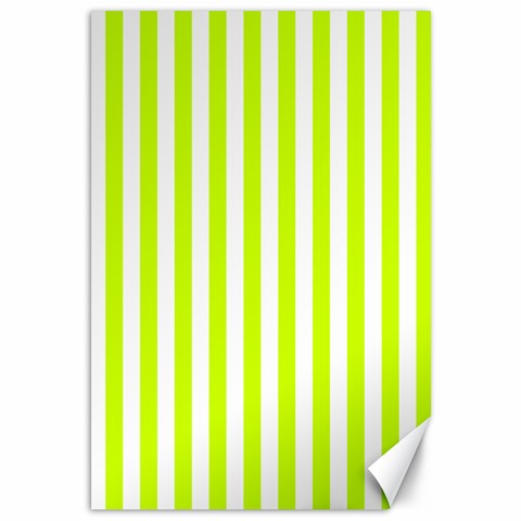 Vertical Stripes 11.88 x17.36  Canvas - 1