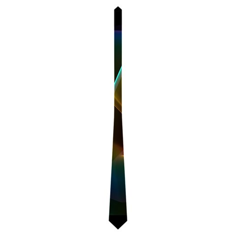 Abstract Rainbow Lily, Colorful Mystical Flower  Neckties (One Side)  from ArtsNow.com Front