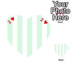 Vertical Stripes Front - Heart2