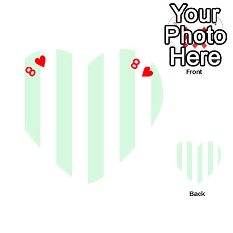 Vertical Stripes Front - Heart8