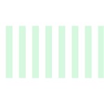 Vertical Stripes - White and Pastel Green YOU ARE INVITED 3D Greeting Card (8x4)