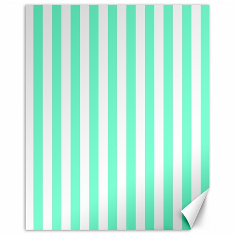 Vertical Stripes 15.75 x19.29  Canvas - 1