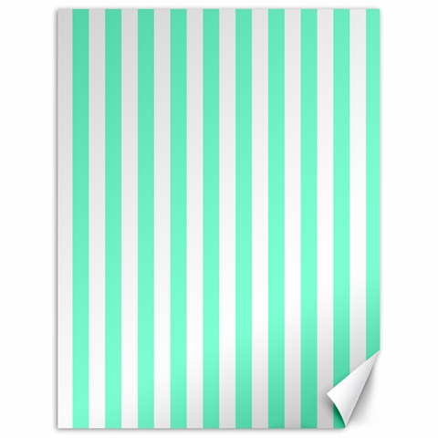 Vertical Stripes 17.8 x23.08  Canvas - 1