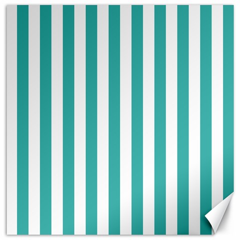 Vertical Stripes 15.2 x15.41  Canvas - 1