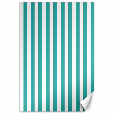 Vertical Stripes 19.62 x28.9  Canvas - 1