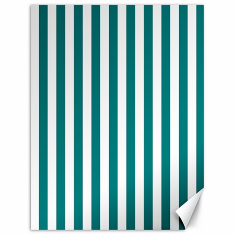 Vertical Stripes 17.8 x23.08  Canvas - 1