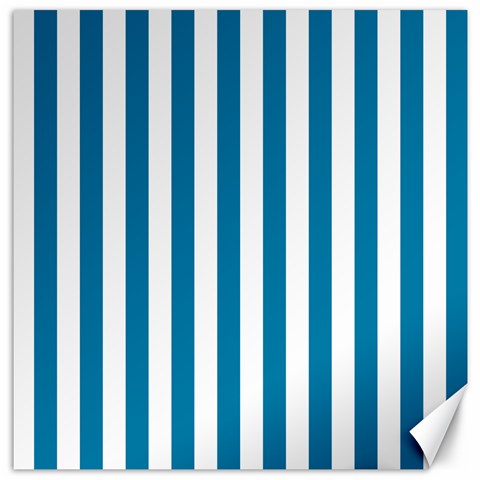 Vertical Stripes 19 x19.27  Canvas - 1