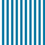 Vertical Stripes - White and Cerulean ScrapBook Page 12  x 12 