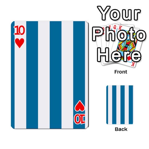 Vertical Stripes Front - Heart10