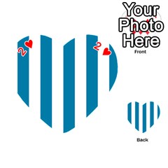 Vertical Stripes Front - Heart2