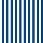 Vertical Stripes - White and Dark Cerulean ScrapBook Page 8  x 8 