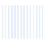 Vertical Stripes - White and Pastel Blue Double Sided Flano Blanket (Medium)