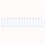 Vertical Stripes - White and Pastel Blue Small Bar Mat