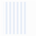 Vertical Stripes - White and Pastel Blue Large Garden Flag (Two Sides)