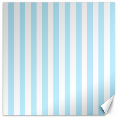 Vertical Stripes 11.4 x11.56  Canvas - 1