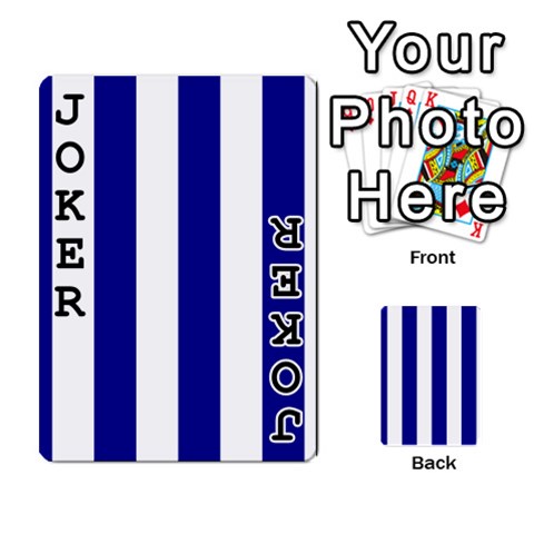 Vertical Stripes Front - Joker1