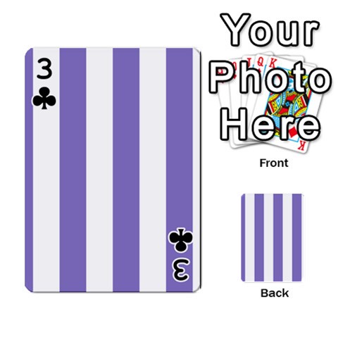 Vertical Stripes Front - Club3