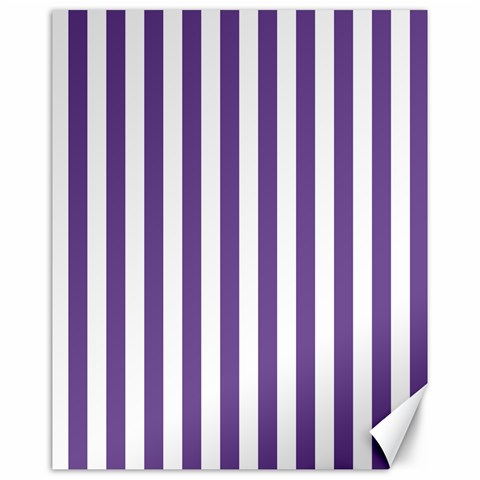 Vertical Stripes 15.75 x19.29  Canvas - 1