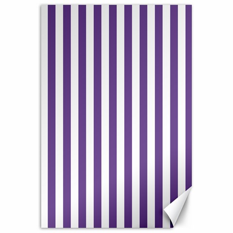 Vertical Stripes 19.62 x28.9  Canvas - 1