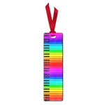 business card rainbow keyboard 3 V Small Book Mark