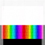 Rainbow Piano Keyboard  Jigsaw Puzzle (Rectangular)