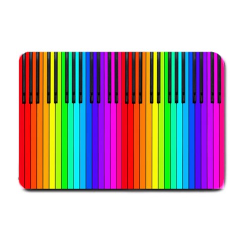 Rainbow Piano Keyboard  Small Doormat from ArtsNow.com 24 x16  Door Mat