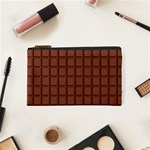 Milk Chocolate Block Cosmetic Bag (XS)