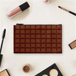 Milk Chocolate Block Cosmetic Bag (Small)