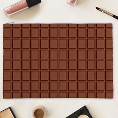 Novelty Milk Chocolate Block Cosmetic Bag (XXL) from ArtsNow.com Front