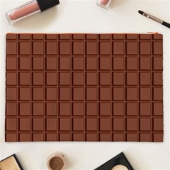 Novelty Milk Chocolate Block Cosmetic Bag (XXL) from ArtsNow.com Back