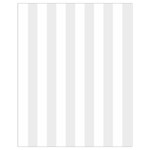 Vertical Stripes - White and Pale Gray Drawstring Bag (Small)