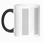 Vertical Stripes - White and Light Gray Morph Mug