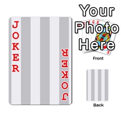 Vertical Stripes Front - Joker2