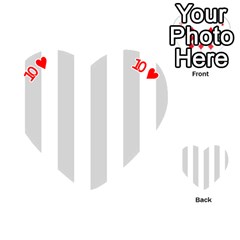 Vertical Stripes Front - Heart10