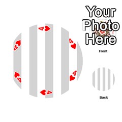 Vertical Stripes Front - Heart4