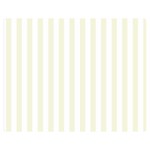 Vertical Stripes - White and Beige Double Sided Flano Blanket (Medium)