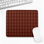 Milk Chocolate Block Large Mousepad