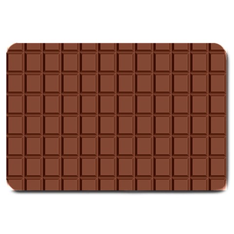 Milk Chocolate Block Large Doormat from ArtsNow.com 30 x20  Door Mat