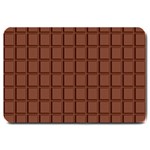 Milk Chocolate Block Large Doormat