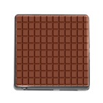 Milk Chocolate Block Memory Card Reader (Square)