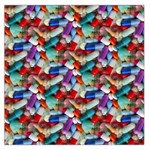 Pills drugs Large Satin Scarf (Square)