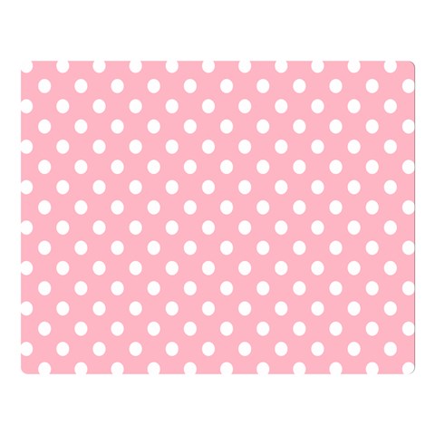 Polka Dots 80 x60  Blanket Front