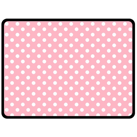 Polka Dots 80 x60  Blanket Front