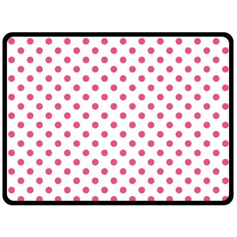 Polka Dots 80 x60  Blanket Front