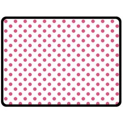 Polka Dots 80 x60  Blanket Front