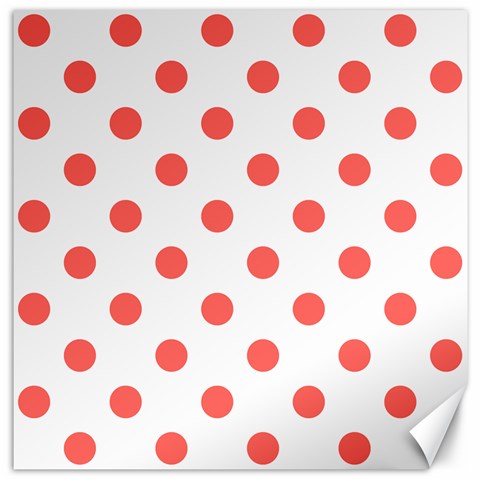 Polka Dots 19 x19.27  Canvas - 1